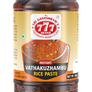 777 Instant Vathal Kuzhambu Rice Paste – 300 gm,