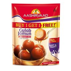 Aashirvaad Gulab Jamun Instant Mix 160g+160g