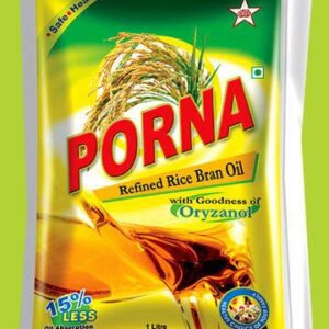 Poorna Refined Rice Bran Oil 1L