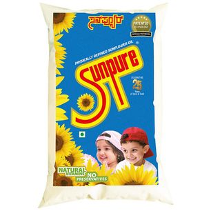 Sunpure Sunflower Oil 1Ltr