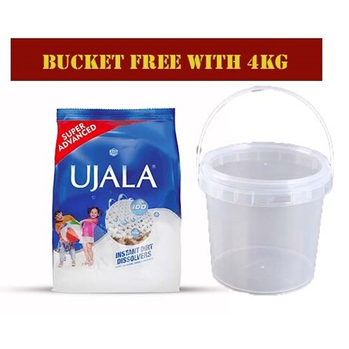 Ujala Detergent Powder 4Kg [Bucket Free]