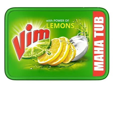 Vim Dishwash Bar Lemon Tub 500g
