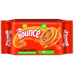 Bounce Biscuits- Orange Creme Cookies 38g