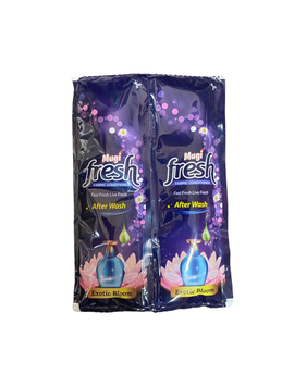 Mugi Fresh Fabric Conditioner After Wash Exotic Bloom 18ml (Pack of 10)