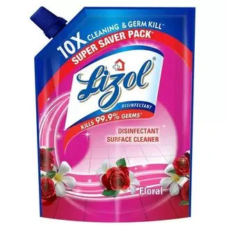 Lizol Disinfectant Floor Cleaner Refill Pack Floral, 750ml