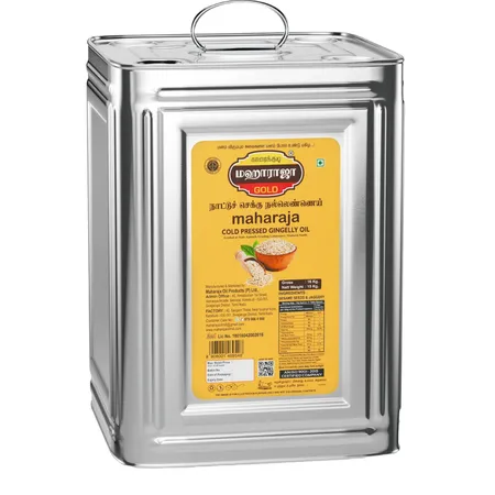 Maharaja Agmark Cold Pressed Gingelly Oil 15Kg Tin