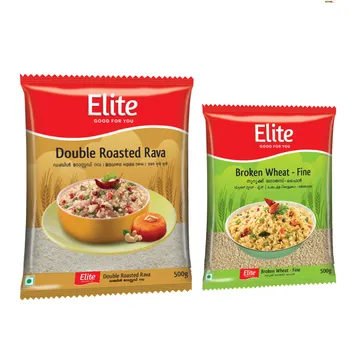 Elite Double Roasted Rava 1Kg (Free Broken Wheat Fine 500g)