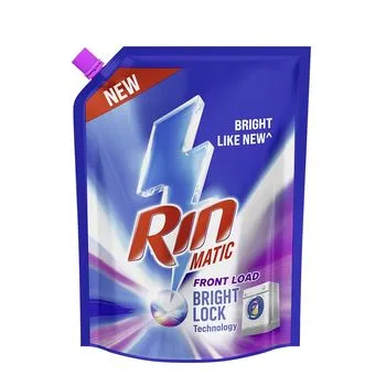 Rin Detergent Liquid Matic Front Load 800ml Pouch