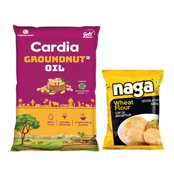 Cardia Groundnut Oil 1Ltr Pouch