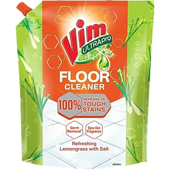 Vim Ultra Pro Refreshing Lemongrass with Salt Floor Cleaner 1 L Pouch