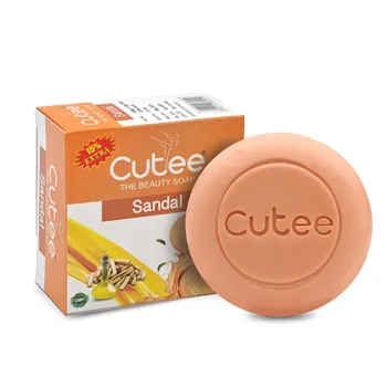 Cutee Sandal Bathing Soap 70g