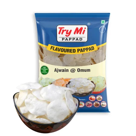 Try Mi Sago Ajwain Pappad 500g