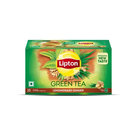 Lipton Lemongrass Ginger Green Tea 25 Bags